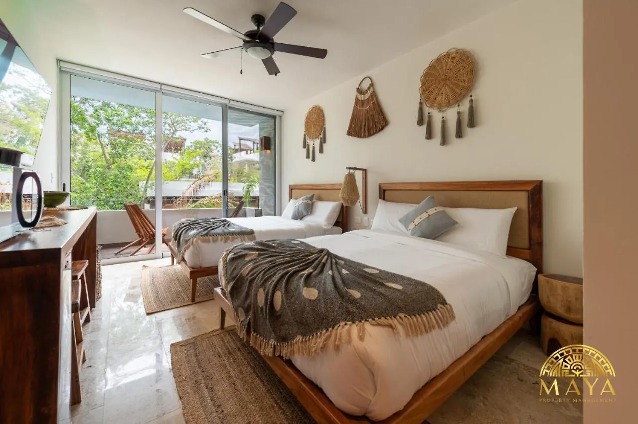 Nhoa 207C Lux 1Br Condo Pool View In Aldea Zama Tulum Apartment