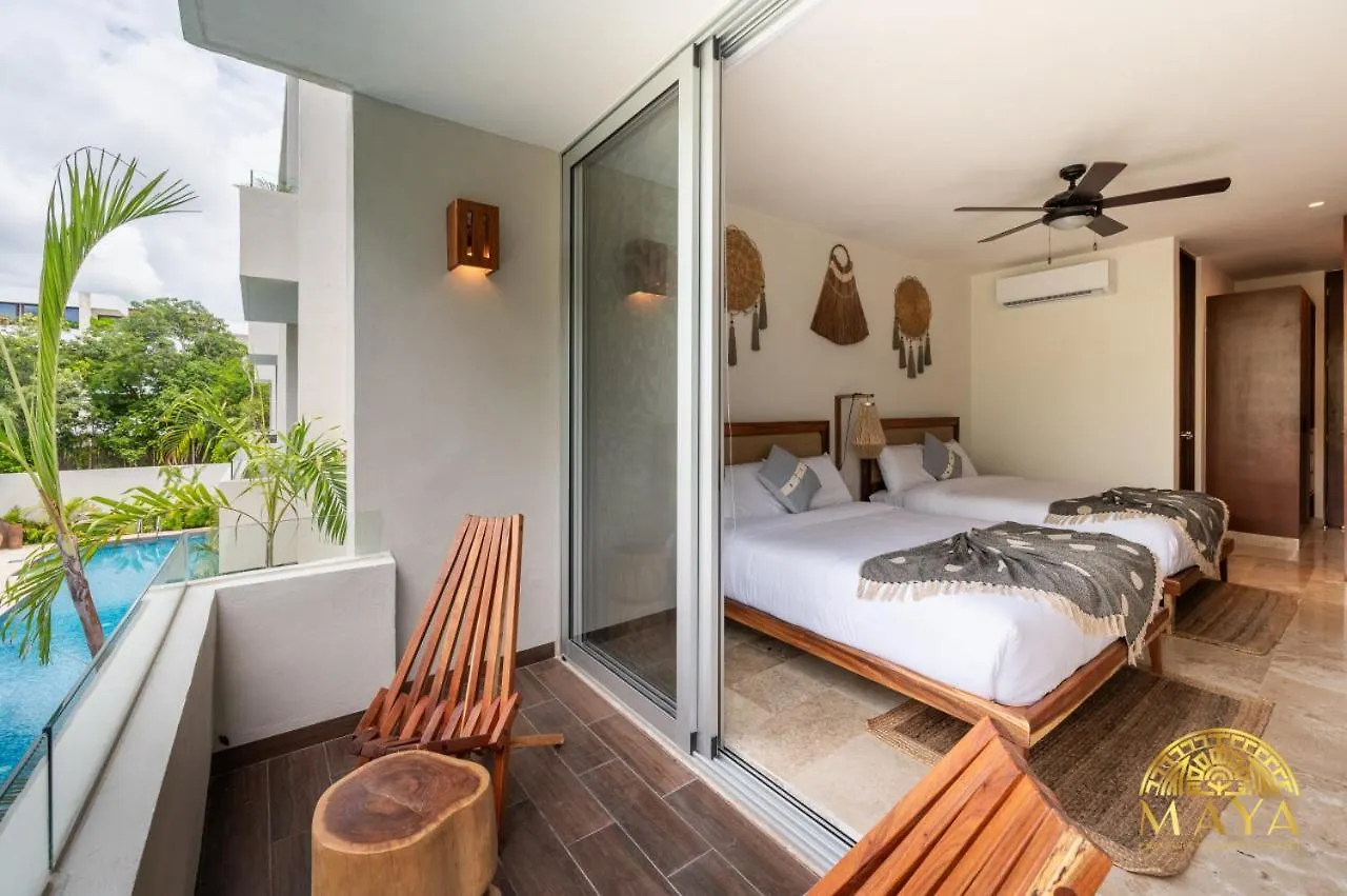 Nhoa 207C Lux 1Br Condo Pool View In Aldea Zama Tulum Apartment